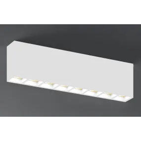 Plafonnier en plâtre Lampadari Bartalini AENIL T8 GU10 LED Lustres