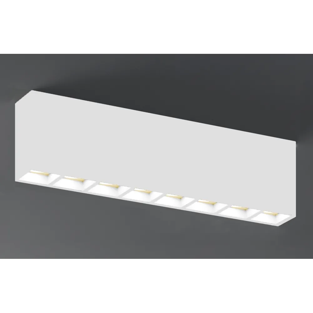 Plafonnier en plâtre Lampadari Bartalini AENIL T8 GU10 LED Lustres