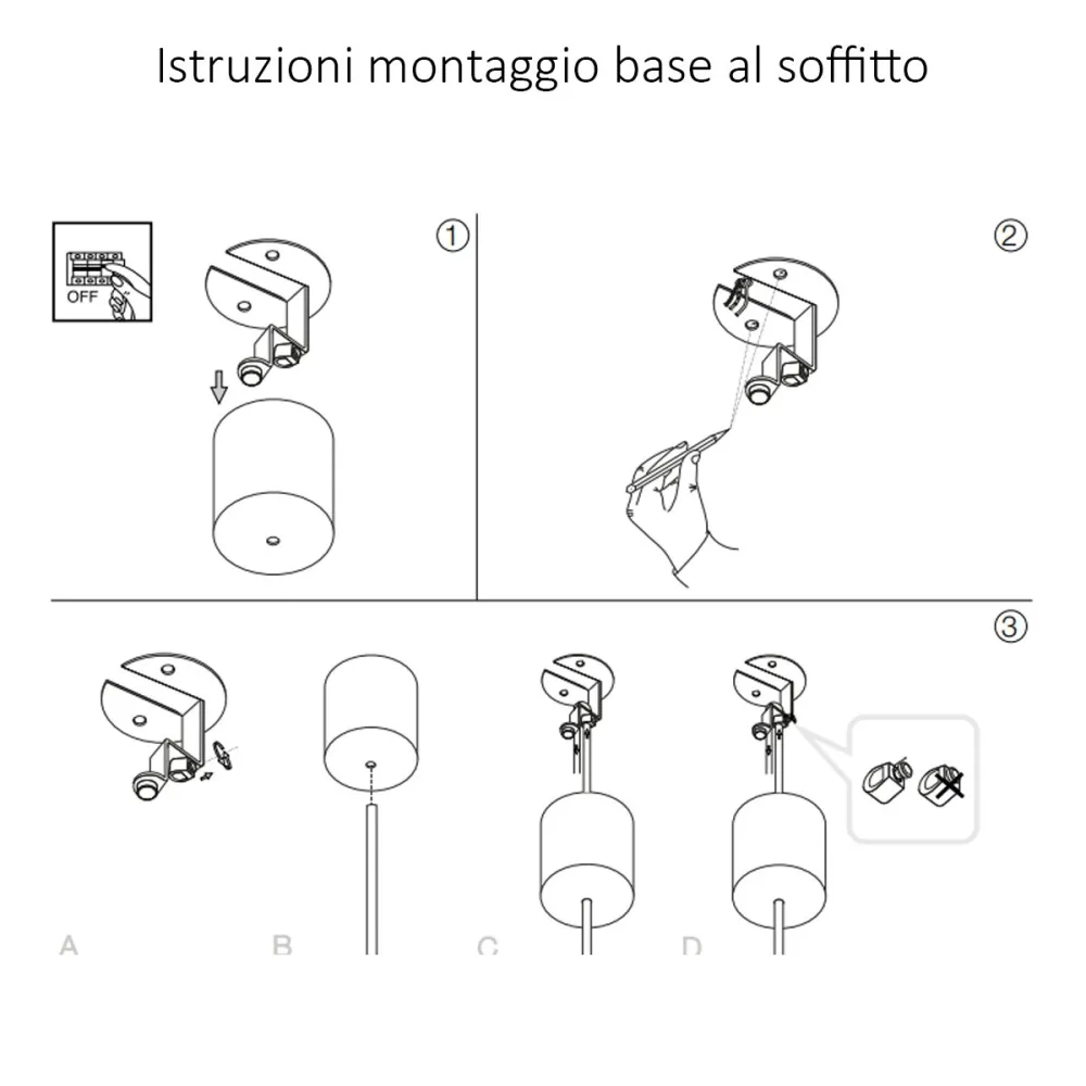 Lampadario classico Ideal Lux LOOK SP1 D06 259239