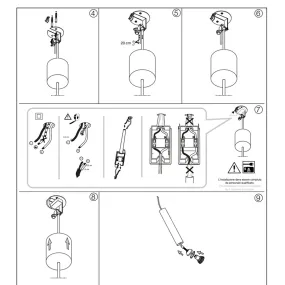 Lampadario moderno Ideal Lux LOOK SP1 D06 194806