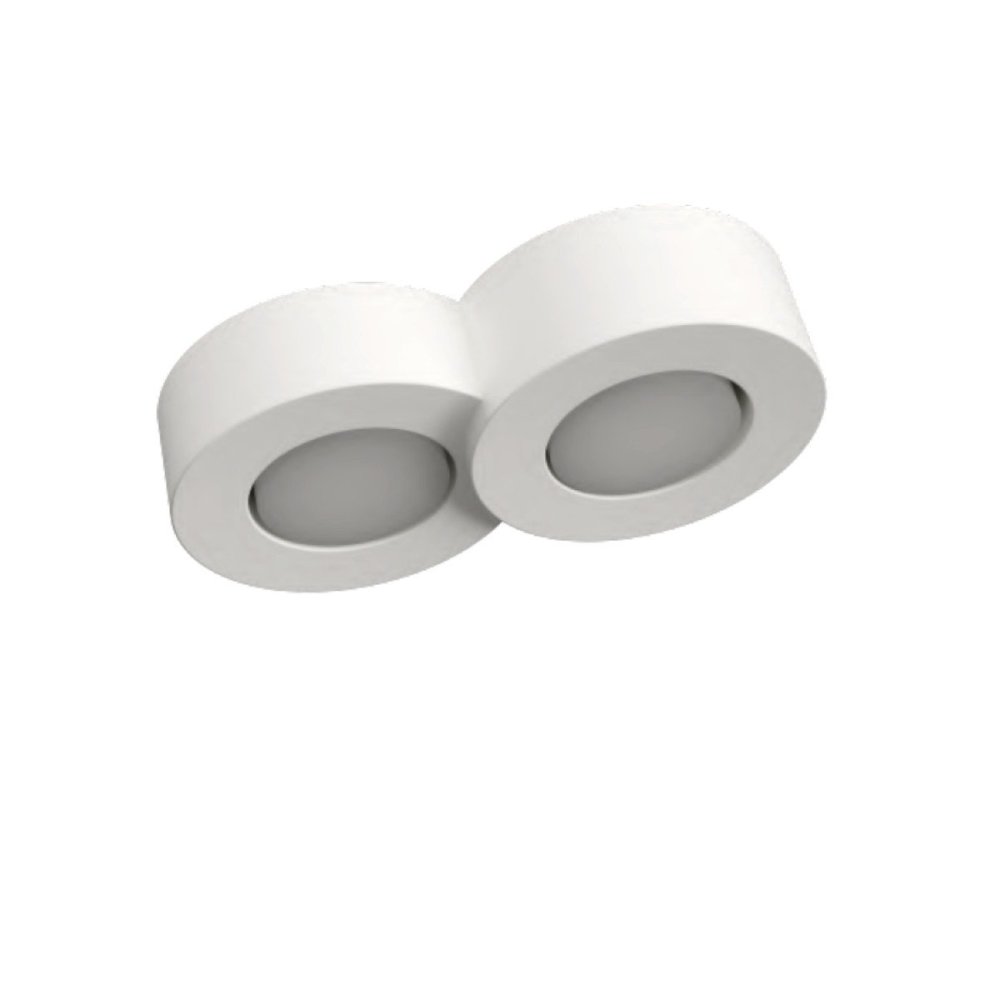 Deckenleuchte aus Gips Lampadari Bartalini SGGE 2 GX53 LED IP54