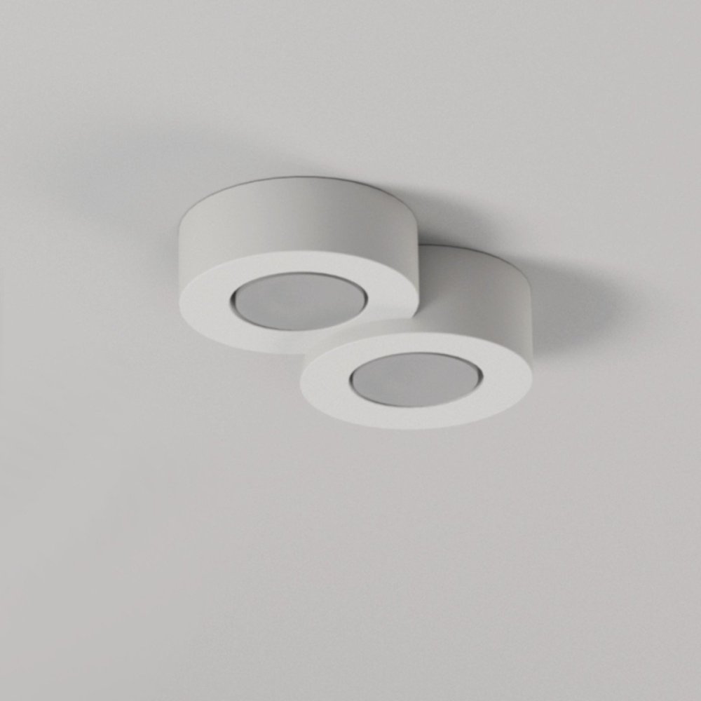 Deckenleuchte aus Gips Lampadari Bartalini SGGE 2 GX53 LED IP54