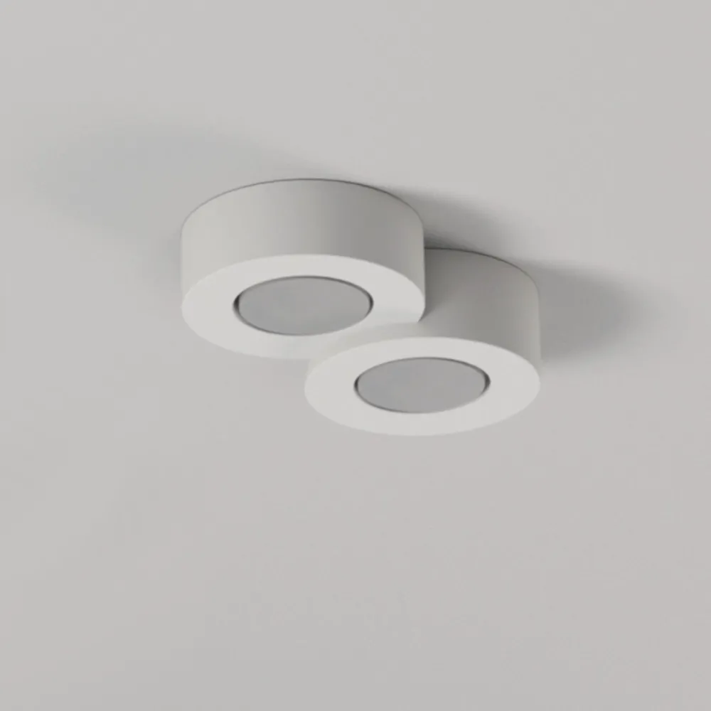 Plafonnier en plâtre Lampadari Bartalini SGGE 2 GX53 LED IP54
