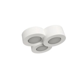 Plafonnier en plâtre Lampadari Bartalini SGGE 3 GX53 LED IP54