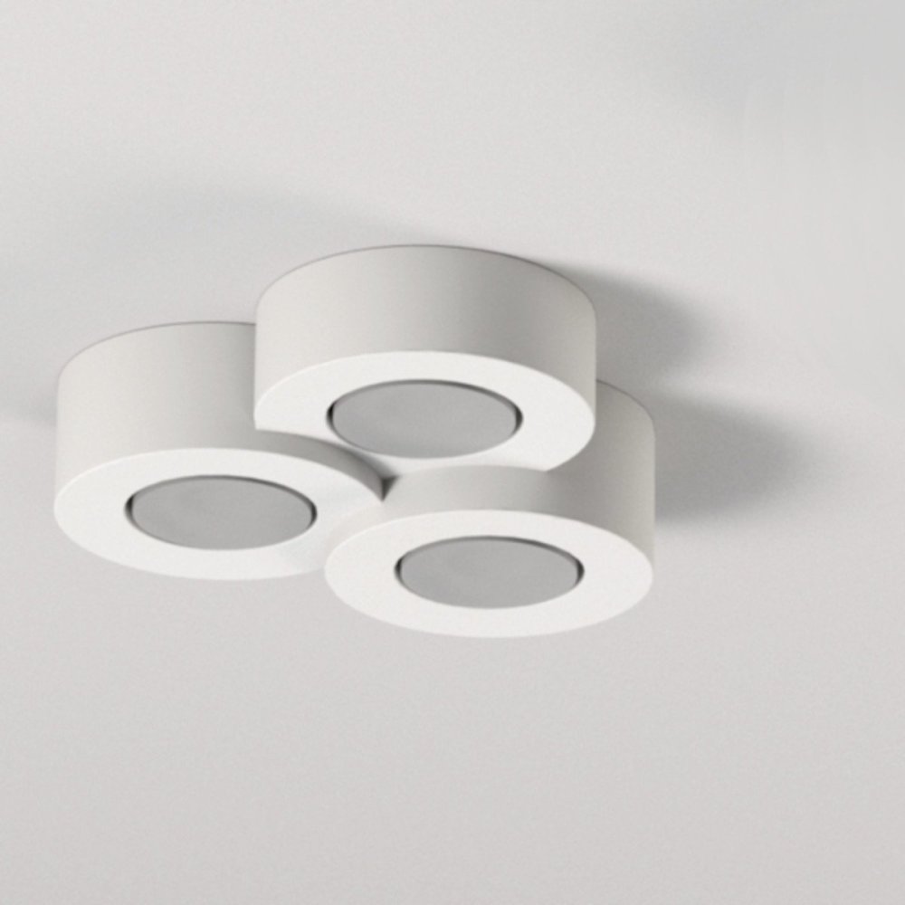 Deckenleuchte aus Gips Lampadari Bartalini SGGE 3 GX53 LED IP54