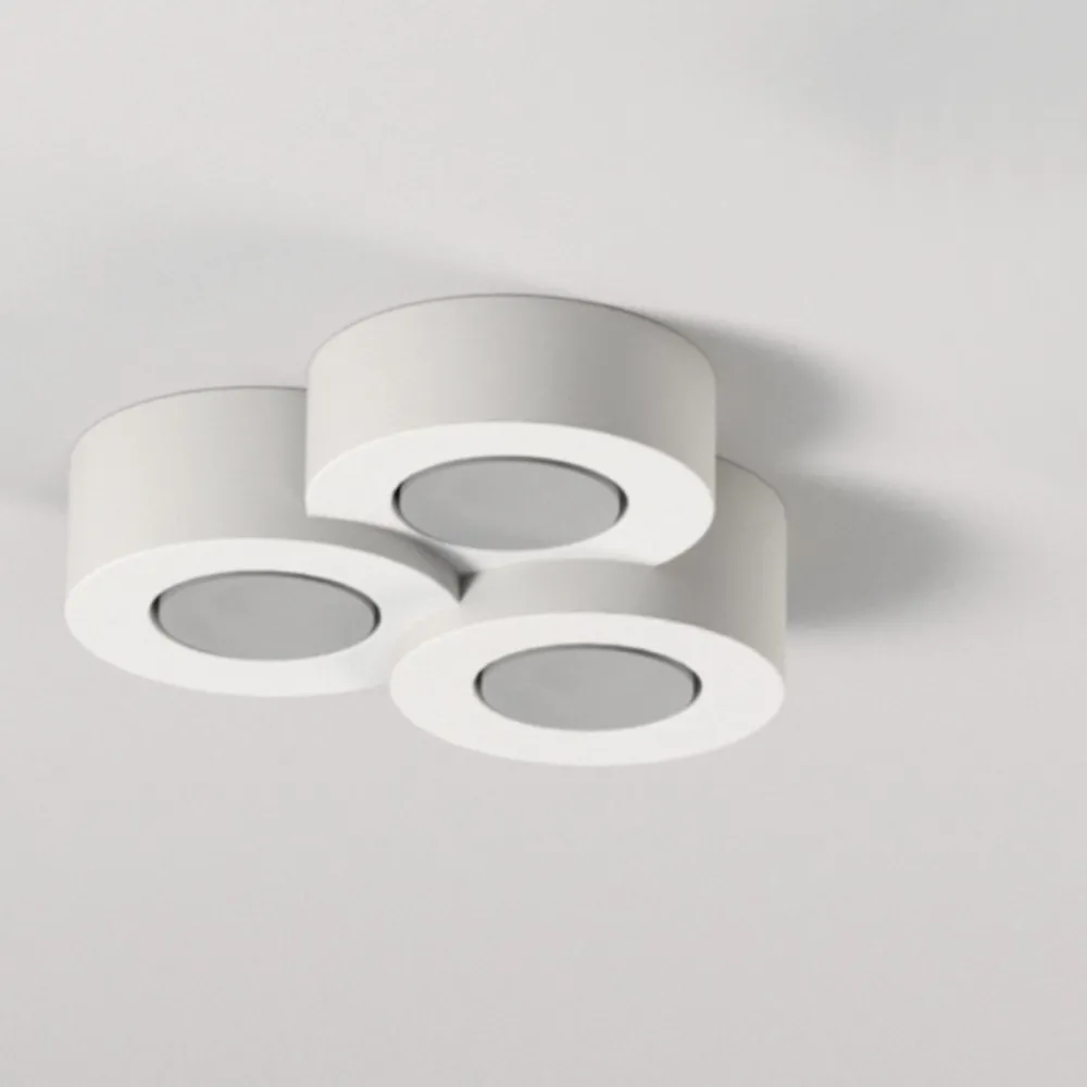 Plafonnier en plâtre Lampadari Bartalini SGGE 3 GX53 LED IP54