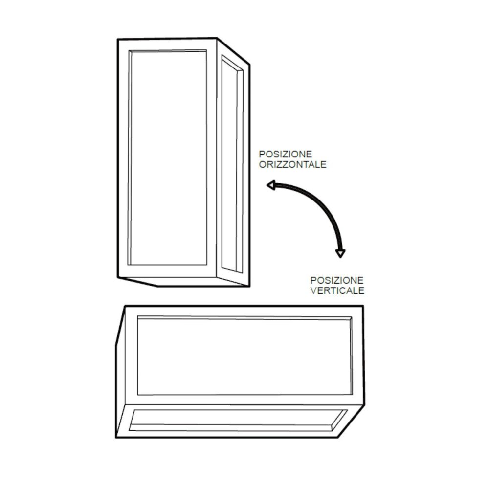 Applique classico Lampadari Bartalini KCOLB COR E27 LED