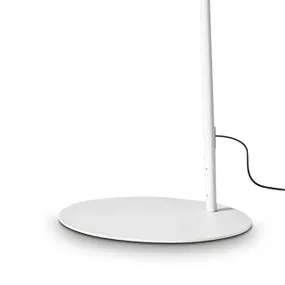 Lámpara de pie blanca con brazo arqueado Idel Lux COMET 304649