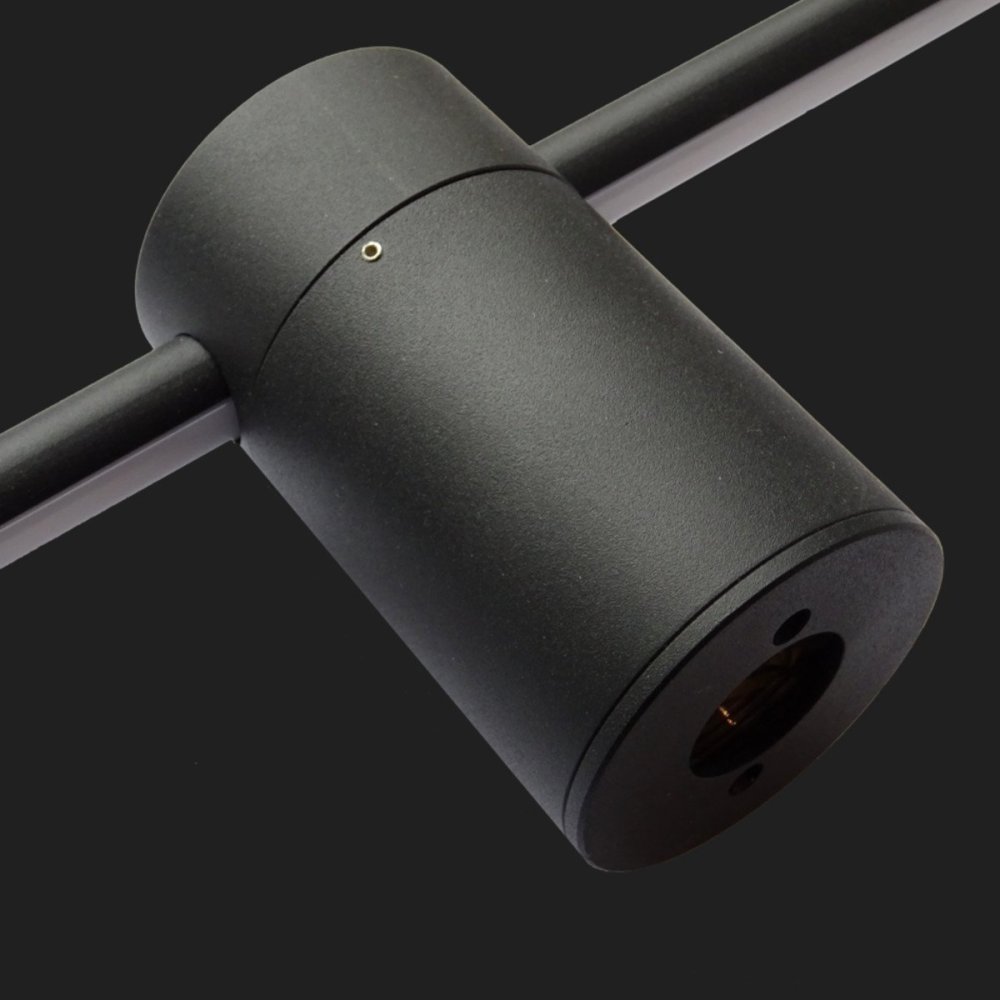 Moderne Wandleuchte Lampadari Bartalini SSAPMOC Schwarz LED Kronleuchter