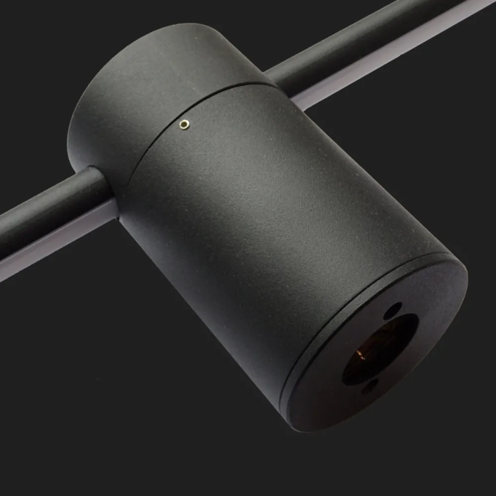 Moderne Wandleuchte Lampadari Bartalini SSAPMOC Schwarz LED Kronleuchter