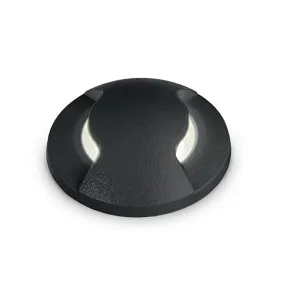 Ideal Lux WAY 269702 N begehbarer runder Einbaustrahler für den Außenbereich