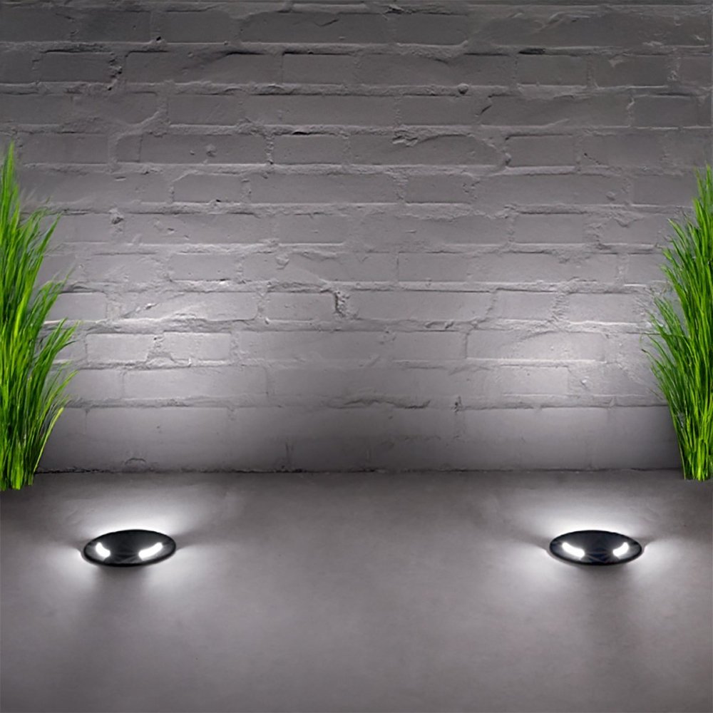 Faretto incasso tondo calpestabile esterno Ideal Lux LANDING 120362 N