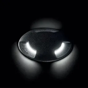 Foco empotrable circular transitable para uso exterior Ideal Lux LANDING 120362 N