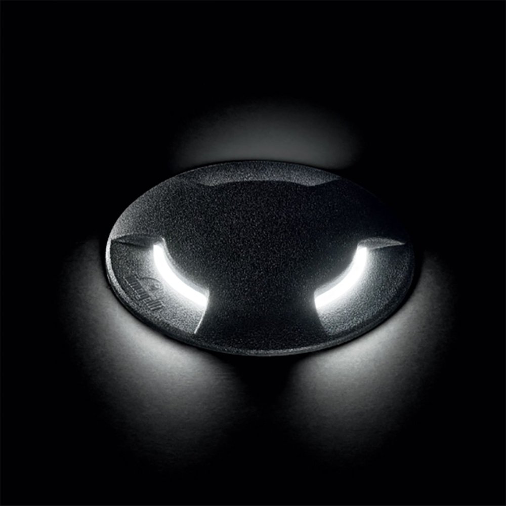 Faretto incasso tondo calpestabile esterno Ideal Lux LANDING 120362 N