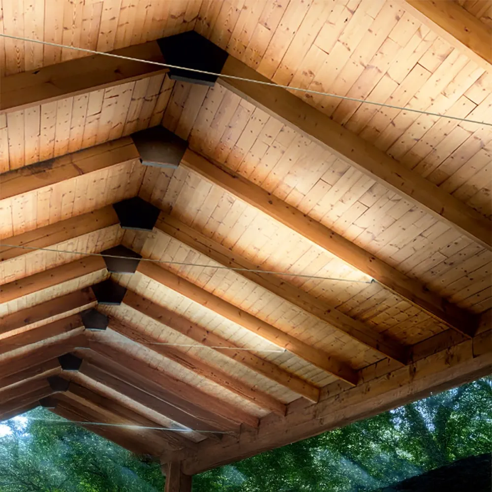 Flexibles Stahlband für den Außenbereich komplett mit LED-Streifen Ideal Lux TESI 20MM 258300