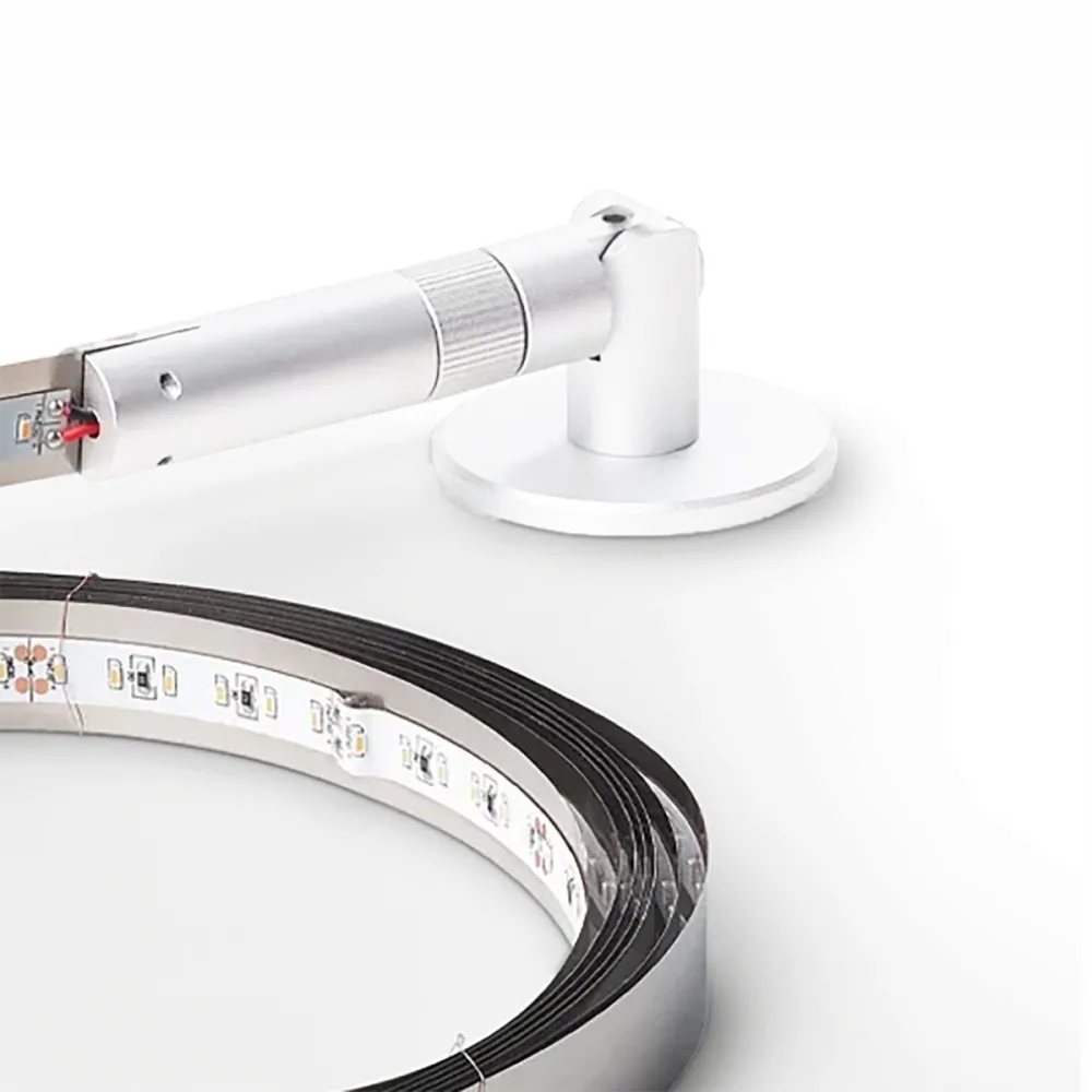 Cinta de acero flexible para uso exterior completa con tira LED Ideal Lux TESI 20MM 302287