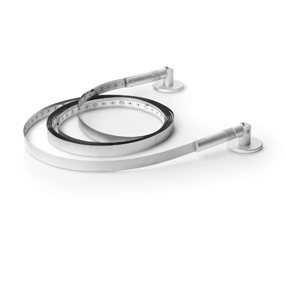 Flexibles Stahlband komplett mit LED-Streifen Ideal Lux TESI 20MM 258300 STEEL