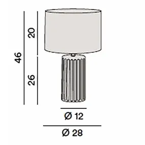 Abat-jour classica Perenz TRIBALE 8288