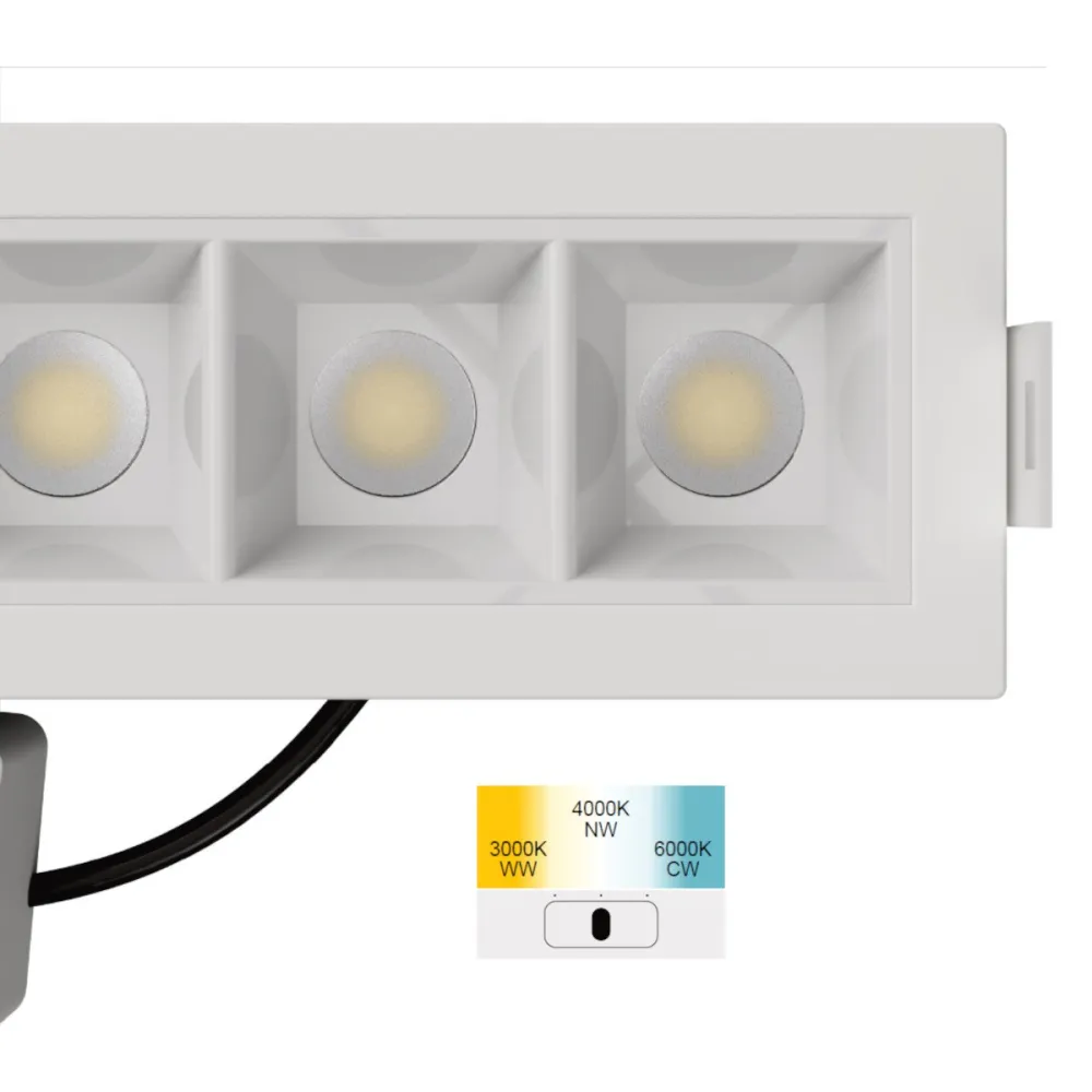 Spot encastré Lampadari Bartalini AVOTNAM 5 LED Blanc