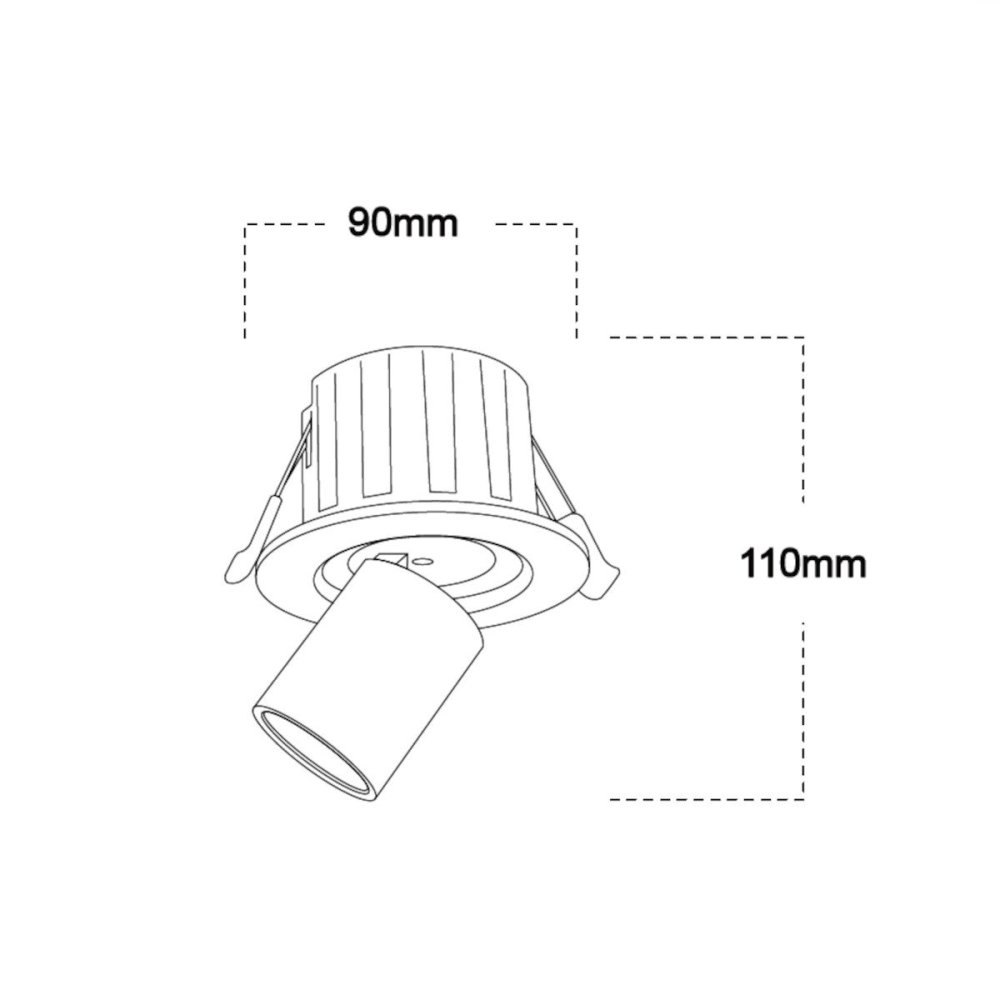 Foco empotrable Lampadari Bartalini TNIOP B LED