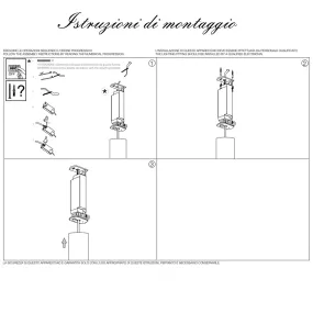 Lámpara de techo led cilíndrica de latón Ideal Lux ULTRATHIN 339726