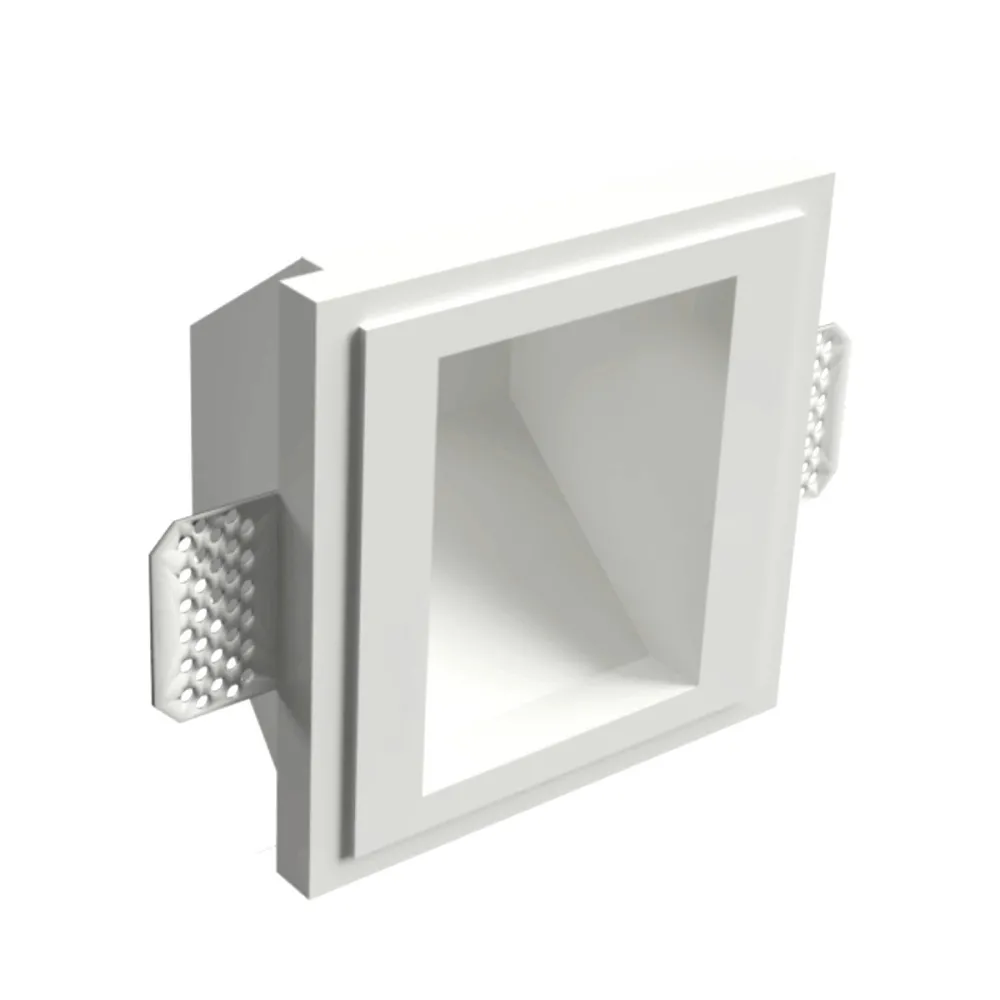 Treppenleuchte aus Gips Lampadari Bartalini ININREB 070 GU10 LED