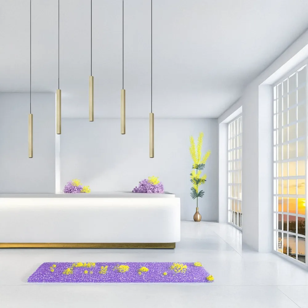 Lampadario parallelepipedo ottone led Ideal Lux ULTRATHIN 339740