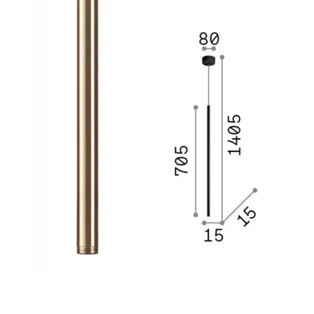LOOK LED SP1 ROUND D16 H700 263700
