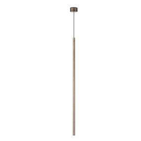 Lámpara de araña LED en forma de paralelepípedo de latón FILO 263700 Ideal Lux