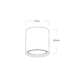 Plafoniera gesso Lampadari Bartalini DNATS LONG PLAP23