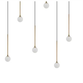 Messing-Kronleuchter LED Ideal Lux LUCCIOLA SP12 284019