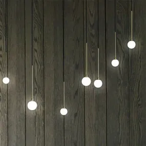 Lustre en laiton à LED Ideal Lux LUCCIOLA SP12 284019