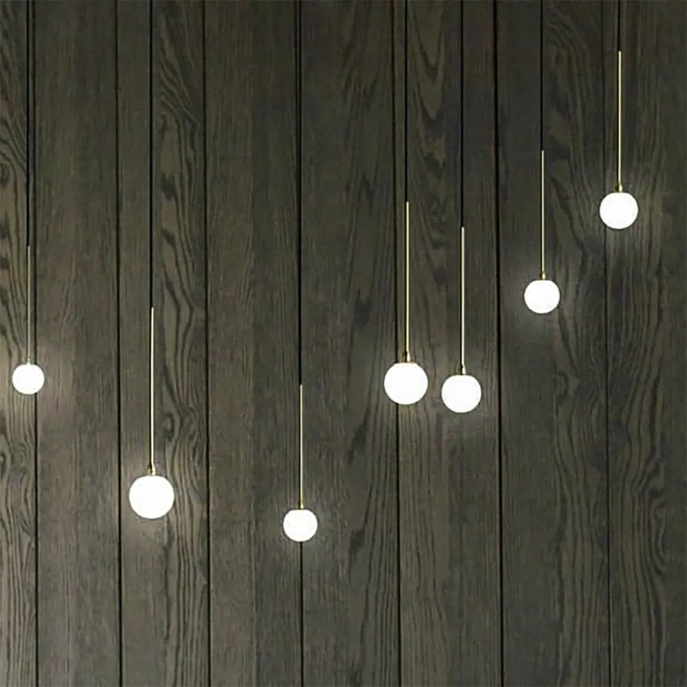 Lustre en laiton à LED Ideal Lux LUCCIOLA SP12 284019