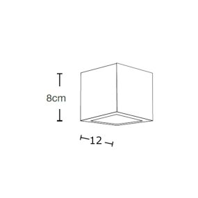 Deckenleuchte aus Gips Lampadari Bartalini ARAP 2 PLAP3 GX53 LED