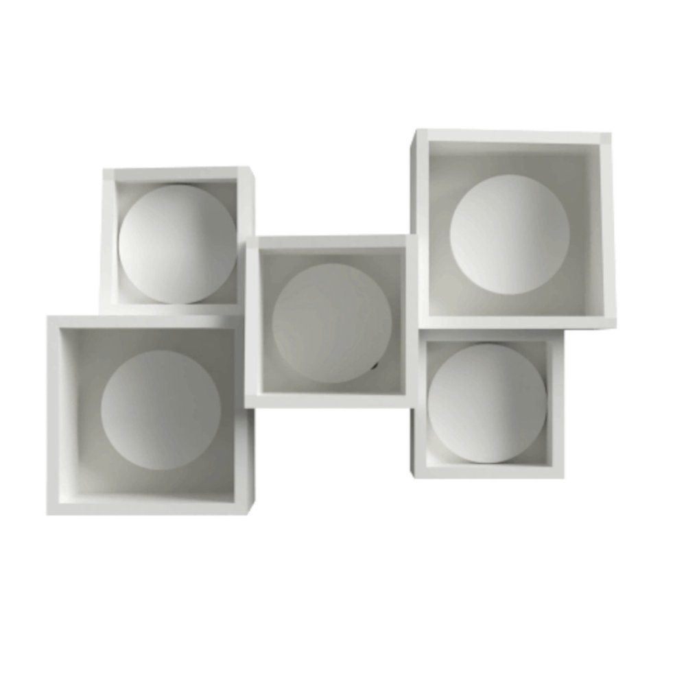 Gips Lampadari Bartalini ILISRAM 5 PLAP6 GX53 LED Kronleuchter