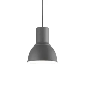 Lampadario cupola metallo grigio Ideal Lux BREEZE SP1 SMALL 137681