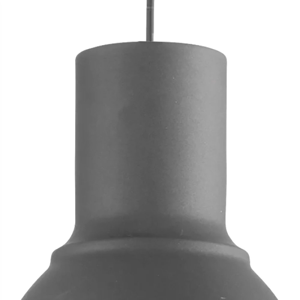 Lampadario cupola metallo grigio Ideal Lux BREEZE SP1 SMALL 137681