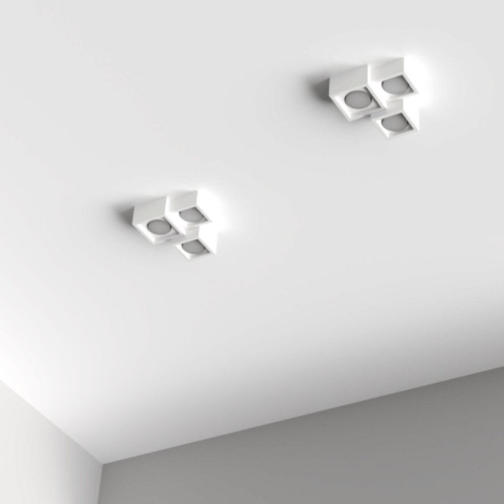 Deckenleuchte aus Gips Lampadari Bartalini OUQE 3 PLAP8 GX53 LED