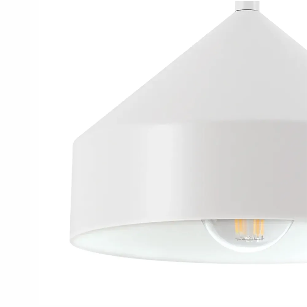 Lampadario metallo Ideal Lux YURTA SP1 SMALL BIANCO 285146