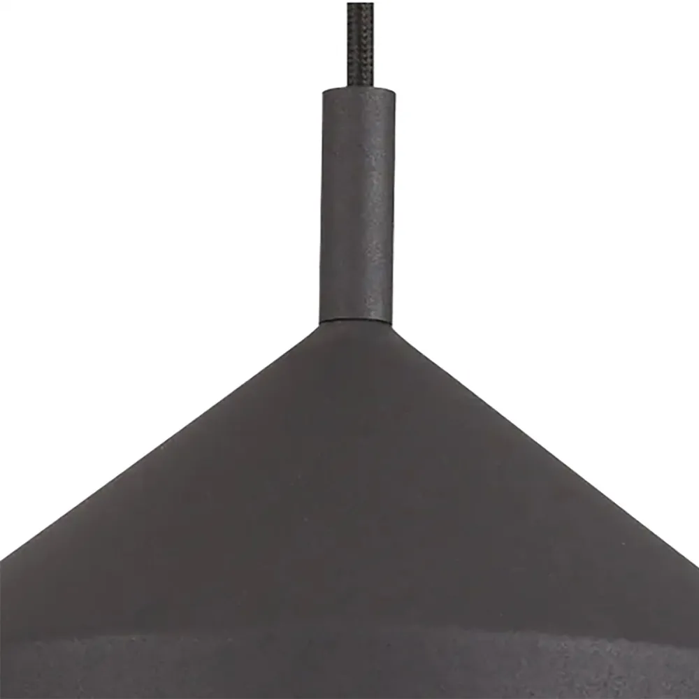 Lampadario metallo Ideal Lux YURTA SP1 SMALL NERO 281568