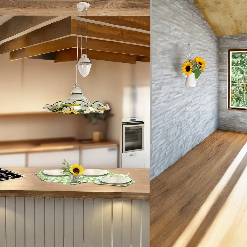 Lampadari Bartalini à contremarches en céramique 2217.1