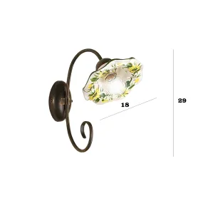 Applique ceramica Lampadari Bartalini 2213.A