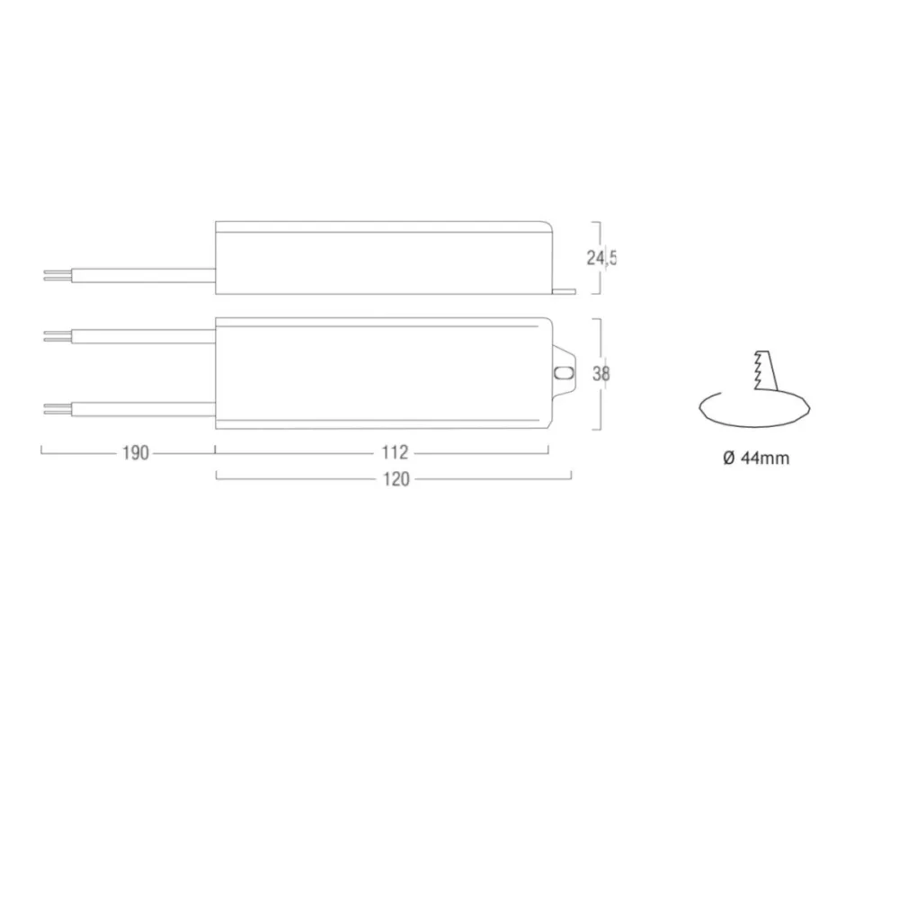 Alimentatore Belfiore 9010 PRIA BRTENTA 026.231 ON/OFF 36W