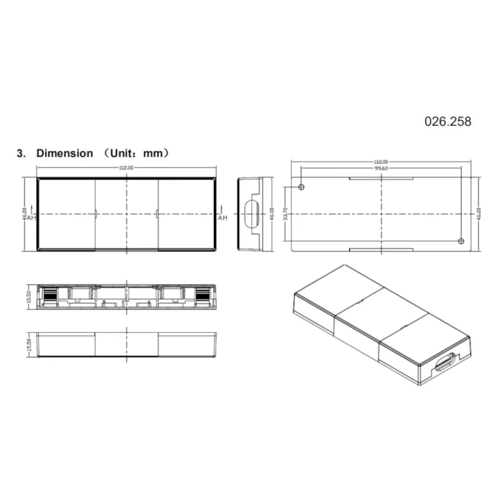 Alimentatore Belfiore 9010 026.258 ON/OFF