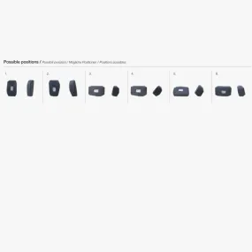 Baliza de paso moderna Belfiore 9010 SER 1102 30240 LED IP65