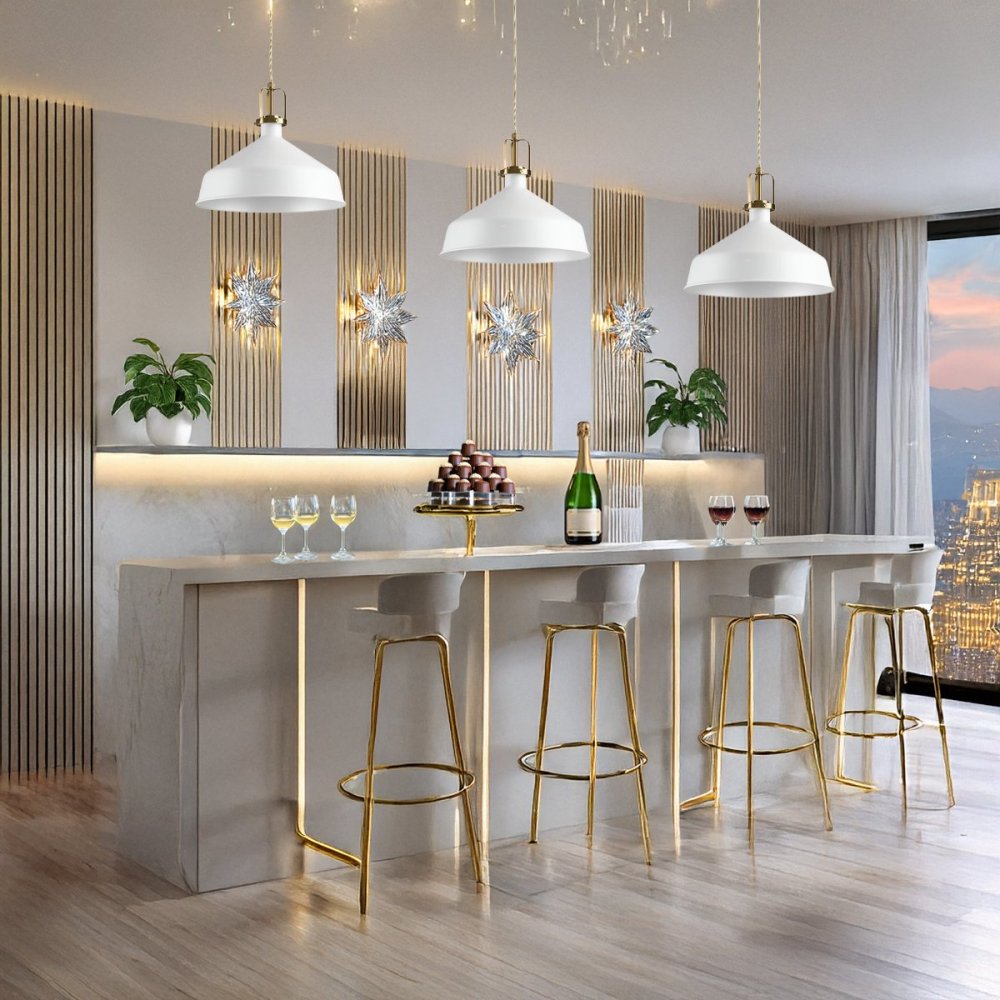 Lámpara de araña de metal Ideal Lux ERIS 2 SP1 BLANCO 238135