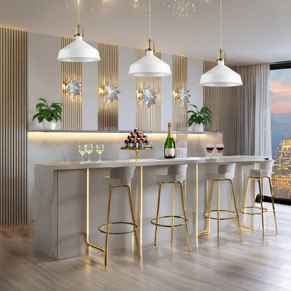 Lámpara de araña de metal Ideal Lux ERIS 2 SP1 BLANCO 238135
