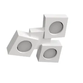 Plafoniera gesso Lampadari Bartalini GNIKCOLB 3 PLAP14 GX53 LED