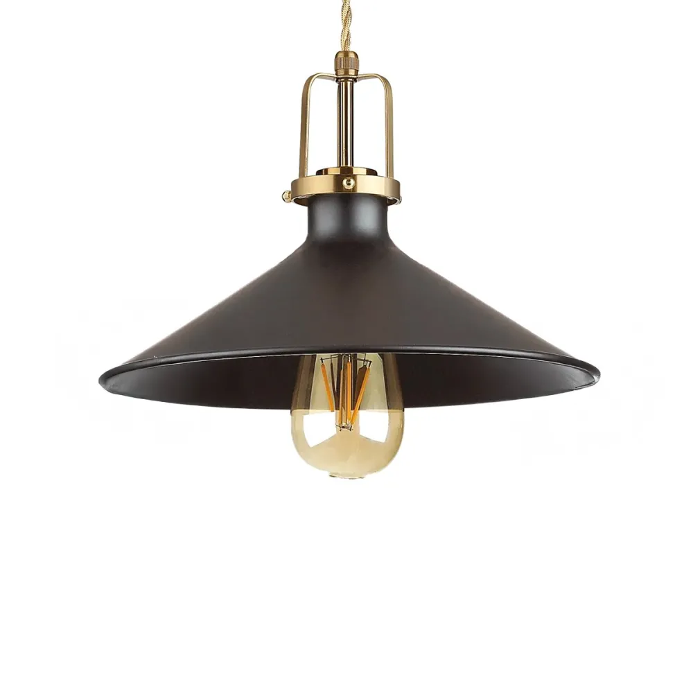 Metalllüster Ideal Lux ERIS 3 SP1 SCHWARZ 249070