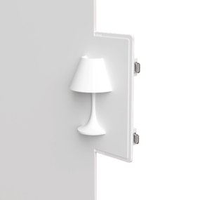 Gips Lampadari Bartalini ETSEIV AP1 G9 LED-Kronleuchter